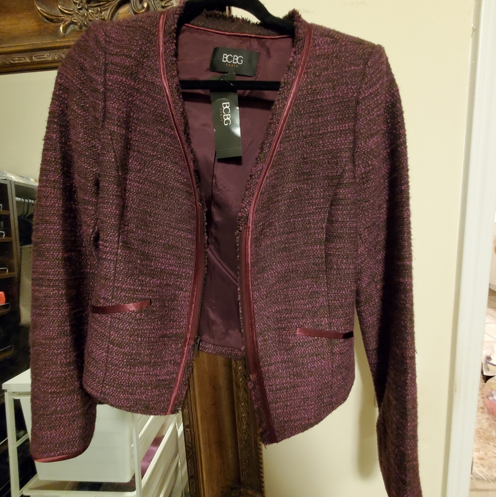 BCBG Blazer size 8 red